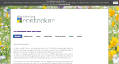 Desktop Screenshot of die-kleinen-rostocker.de